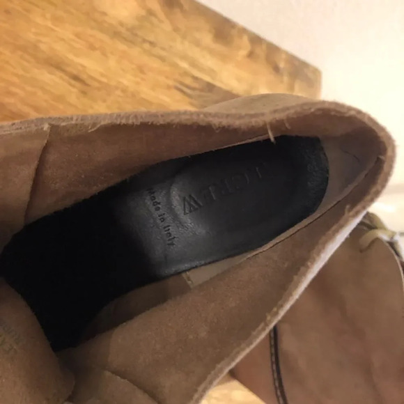 J. Crew MacAlister Suede Wedge Boots Beige - Picture 8 of 8